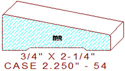 Door/Window Casing 2-1/4" - 54