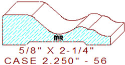 Door/Window Casing 2-1/4" - 56