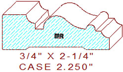 Door/Window Casing 2-1/4" Door/Window Casing 2-1/4"