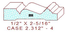 Door/Window Casing 2-5/16" - 4