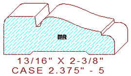 Door/Window Casing 2-3/8" - 5 Door/Window Casing 2-3/8" - 5