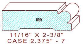 Door/Window Casing 2-3/8" - 7 Door/Window Casing 2-3/8" - 7