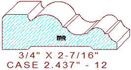 Door/Window Casing 2-7/16" - 12