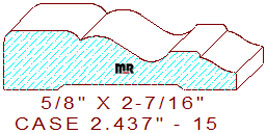 Door/Window Casing 2-7/16" - 15