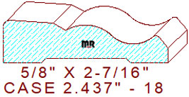 Door/Window Casing 2-7/16" - 18
