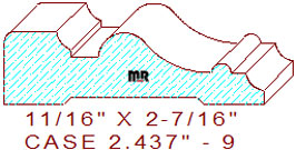 Door/Window Casing 2-7/16" - 9