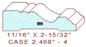 Door/Window Casing 2-15/32" - 4