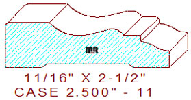 Door/Window Casing 2-1/2" - 11