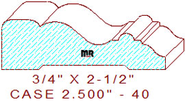 Door/Window Casing 2-1/2" - 40