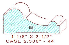 Door/Window Casing 2-1/2" - 44 Door/Window Casing 2-1/2" - 44