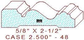 Door/Window Casing 2-1/2" - 48