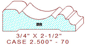 Door/Window Casing 2-1/2" - 70