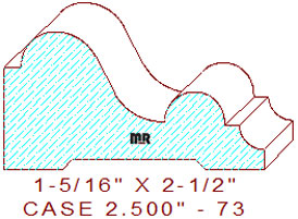 Door/Window Casing 2-1/2" - 73