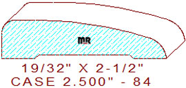 Door/Window Casing 2-1/2" - 84 Door/Window Casing 2-1/2" - 84
