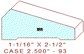 Door/Window Casing 2-1/2" - 93 Door/Window Casing 2-1/2" - 93
