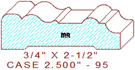 Door/Window Casing 2-1/2" - 95