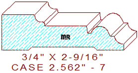 Door/Window Casing 2-9/16" - 7