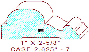 Door/Window Casing 2-5/8" - 7