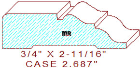 Door/Window Casing 2-11/16 Door/Window Casing 2-11/16