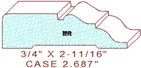 Door/Window Casing 2-11/16