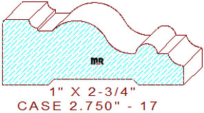 Door/Window Casing 2-3/4" - 17