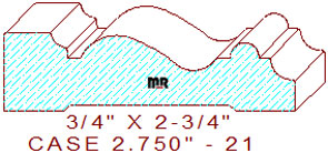 Door/Window Casing 2-3/4" - 21