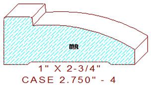 Door/Window Casing 2-3/4" - 4 Door/Window Casing 2-3/4" - 4