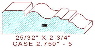 Door/Window Casing 2-3/4" - 5