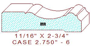 Door/Window Casing 2-3/4" - 6