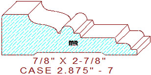Door/Window Casing 2-7/8" - 7 Door/Window Casing 2-7/8" - 7
