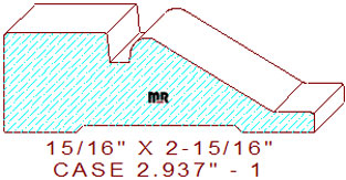 Door/Window Casing 2-15/16" - 1 Door/Window Casing 2-15/16" - 1