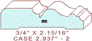 Door/Window Casing 2-15/16" - 2