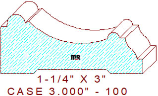 Door/Window Casing 3" - 100 Door/Window Casing 3" - 100
