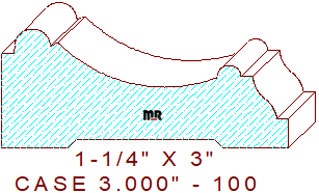Door/Window Casing 3" - 100