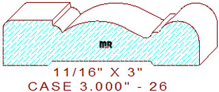 Door/Window Casing 3" - 26