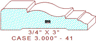 Door/Window Casing 3" - 41