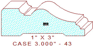 Door/Window Casing 3" - 43