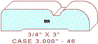 Door/Window Casing 3" - 46 Door/Window Casing 3" - 46