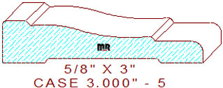 Door/Window Casing 3" - 5