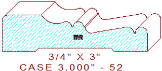 Door/Window Casing 3" - 52