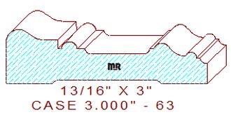 Door/Window Casing 3" - 63 