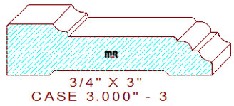 Door/Window Casing 3" - 65 Door/Window Casing 3" - 65