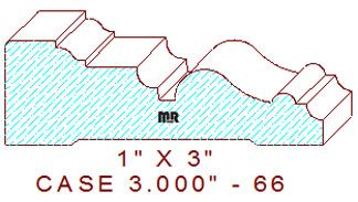 Door/Window Casing 3" - 66 