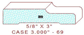 Door/Window Casing 3" - 69 Door/Window Casing 3" - 69