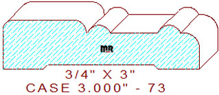 Door/Window Casing 3" - 73 Door/Window Casing 3" - 73