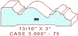 Door/Window Casing 3" - 75