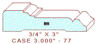 Door/Window Casing 3" - 77