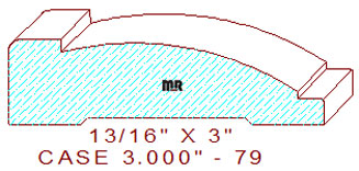 Door/Window Casing 3" - 79