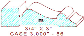 Door/Window Casing 3" - 86