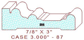 Door/Window Casing 3" - 87